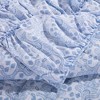 Greenland Home Fashions Helena Ruffle Blue Quilt Set - 3 of 4