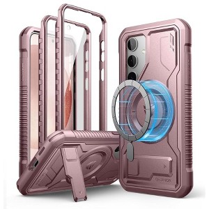 Dexnor Magnetic Bumper Case for Samsung Galaxy S24, Adjustable Kickstand, Built-in Screen Protector - 1 of 1
