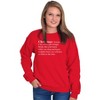 Funny Meaning of Christmas Definition Sweatshirt for Men or Women Brisco Brands - 3 of 4