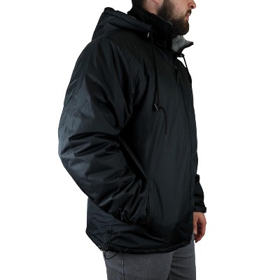 Victory Outfitters Men's Heavy Fleece Lined Parka Black L — фото 4