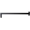 ALFI Black Matte 16 Inches Round Wall Shower Arm - 4 of 4