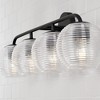 Capital Lighting Dolan 4 - Light Vanity in  Matte Black - 3 of 4
