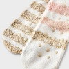 Women's Dachshund 2pk Cozy Liner Socks - Oatmeal/Ivory 4-10 - 3 of 3