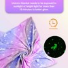 Itopfox Unicorn Glow in The Dark Blanket for Girls and Kids, Soft Fleece Throw, Magical Unicorn Gift for Ages 3-12, Perfect for All Seasons - 3 of 4