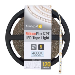 Armacost Lighting RibbonFlex Pro 24V White LED Strip Light Tape 120 LED/m Cabinet Lights - 1 of 1