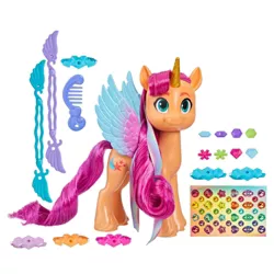 My Little Pony Toys: Make Your Mark Sunny Starscout Ribbon Hairstyles Styling Head