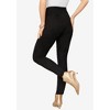 Roaman's Women's Plus Size Faux Suede Legging - image 3 of 4