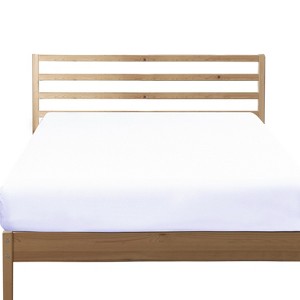 Brushed Microfiber Fitted Sheet Only, Super Soft Hotel Quality Fitted Sheet with Deep Pocket - NTBAY - 1 of 4