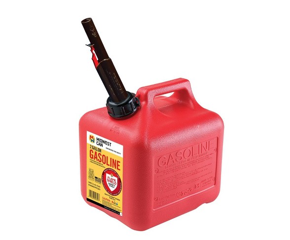 2gal Gas Can Red - Midwest Can