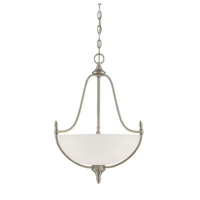 Savoy House Herndon 3 - Light Pendant in  Satin Nickel