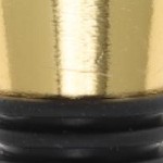 blue, gold tone, black