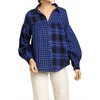 Women's Plaid & Checkered Button Up Top - umgee - 2 of 4