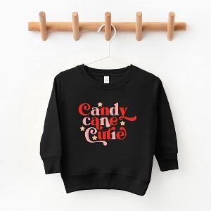 The Juniper Shop Candy Cane Cutie Stars Youth Ultra-Soft Graphic Sweatshirt - 1 of 3