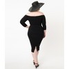 Unique Vintage Women's Plus Shailene Pencil Dress - 2 of 4