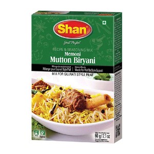 Shan Seasoning Mix - Memoni Mutton Biryani 60 gms - Shan Masala (2.11 Ounce (Pack of 1)) - 1 of 4