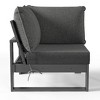 WestinTrends Montara Outdoor HDPE Sectional Corner Sofa Seat with Water-Proof Cushions - 4 of 4