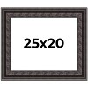 PosterPalooza | 3.5" Wide Ornate Black Picture Frame - UV Acrylic, Backing Board, Hanging Hardware Included - 2 of 4