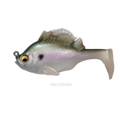Megabass Sleepergill 3.2" 3/4oz Swimbait, MB Gizzard