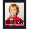 PosterPalooza | Photo Size Minimalist Black Picture Frame - UV Acrylic, Foam Board Backing, Hanging Hardware - 2 of 4