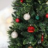 72Pcs Christmas Balls Ornaments Set, Funny Christmas Tree Decorations for Xmas Tree Hanging Shatterproof Baubles for Home Holiday Wedding Party Decor - 4 of 4
