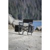 Outdoor Fusion Camping Chair with Side Table and Soft Cooler in Black - 4 of 4