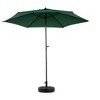 Grungis 9 Ft 3 Tier Auto-tilt Outdoor Umbrella with Tilt Adjustment,Patio Umbrella with 8 Steel Ribs for Poolside and Yard,No Base - 2 of 4