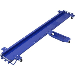 Motorcycle Dolly, Heavy Duty Steel Motorcycle Tow Dolly, Motorcycle Mover, Motorcycle Storage System, With 6 Swivel Caster Wheels - 1 of 4