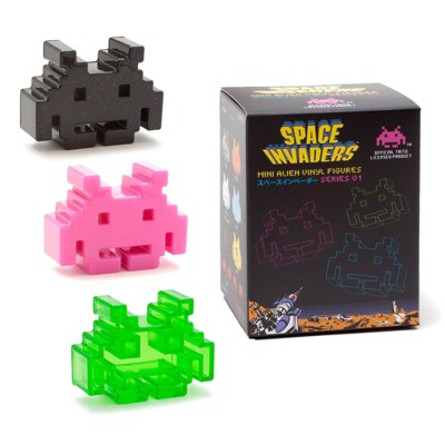 Crowded Coop, LLC Space Invaders Blind Box Vinyl Mini Figures