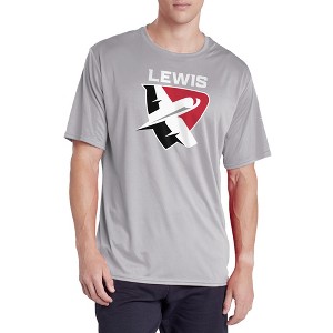 Men's Lewis University Men's Sport Active T-Shirt Primary Logo - 1 of 4