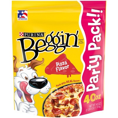 Beggin' Pizza with Bacon & Pork Chewy Dog Treats - 40oz