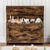 COZONY 30" Wooden Storage Chest Bench with Safety Hinge, Easy-Assembly Large Shoe Bench for Entryway, Living Room & Bedroom - 4 of 4