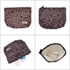 Wrapables Cosmetic Pouch, Makeup and Toiletry Travel Bag, Flowers on Black - 3 of 4