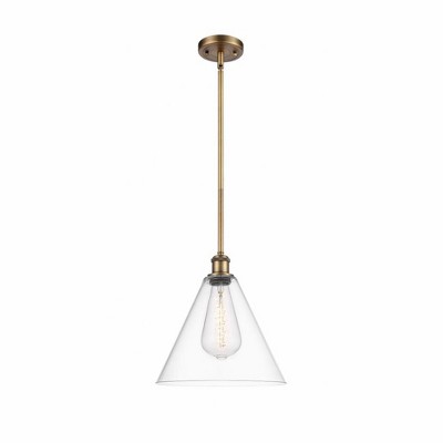 Berkshire - 1 Light Mini Pendant In Industrial Style-12.75 Inches Tall and 12 Inches Wide