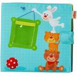 HABA My First Photo Album - Soft Fabric Baby Book Fits Eight 4" x 6" Photos