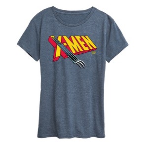 Women's - Marvel - Xmen Claw Rip Short Sleeve Graphic T-Shirt - 1 of 4