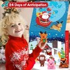Aoibox Advent Calendar 2025 for Kids 24 Piece Christmas Countdown Calendar with Mini Plush Animal Toys Tree Ornaments Stocking Stuffers - 3 of 4