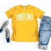 The Juniper Shop SmileyWorld Arched Varsity Youth Short Sleeve Tee - 4 of 4