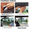 Car Sun Visor Extenders, Anti-Glare & UV-Blocking, Adjustable Angle, Universal Fit, 12.6" x 5.7", 1-Pack - 2 of 4