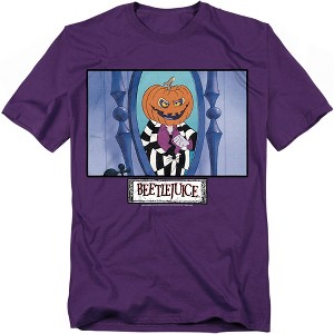 Men's Beetlejuice Has A Pumpkin Head T-Shirt - 1 of 4
