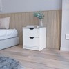 FM Furniture,Dillon 2 Drawers Nightstand - 4 of 4