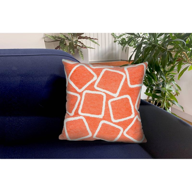Oversize Shapes Pattern Indoor/Outdoor Throw Pillow - Liora Manne, 3 of 6