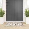 The Optimist Leaves of Change Pattern Small Looped Vinyl Welcome Mat - Society6 - 2 of 4