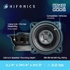 Hifonics Zeus ZS4CX 4 Inch 2 Way 175W Car Audio Coaxial Speakers with Mylar Dome Tweeter and Alpha Cellulose Poly Woofers, Pair - 4 of 4