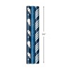Hallmark Blue Ensemble Christmas Gift Wrap Kit: Includes Bows, Ribbons & Gift Tag Stickers for Holidays - 3 of 4