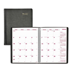 Essential Collection 14-Month Ruled Monthly Planner, 11 x 8.5, Black Cover, 14-Month: Dec 2024 to Jan 2026 - 1 of 4