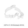 Unique Bargains Pastry Cutter Octopus-Shaped Cookie Cutter Dishwasher Safe Stainless Steel Silver Tone 1Pcs - 3 of 4