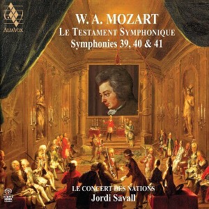 Jordi Savall - Mozart: Symphonies No.39, 40 & 41 - 1 of 1