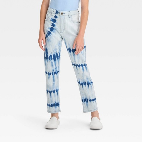 Girls' High-rise Baggy Wide Leg Jeans - Art Class™ : Target