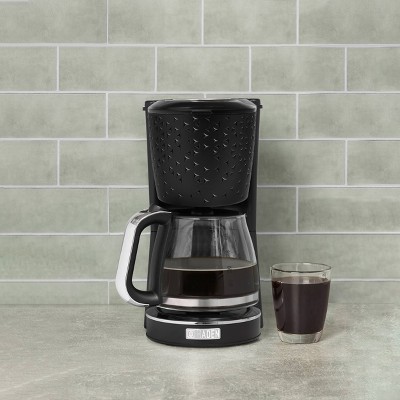 Starbeck 10c Drip Coffee Maker Black And Chrome: Haden, 10 Cup Capacity ...