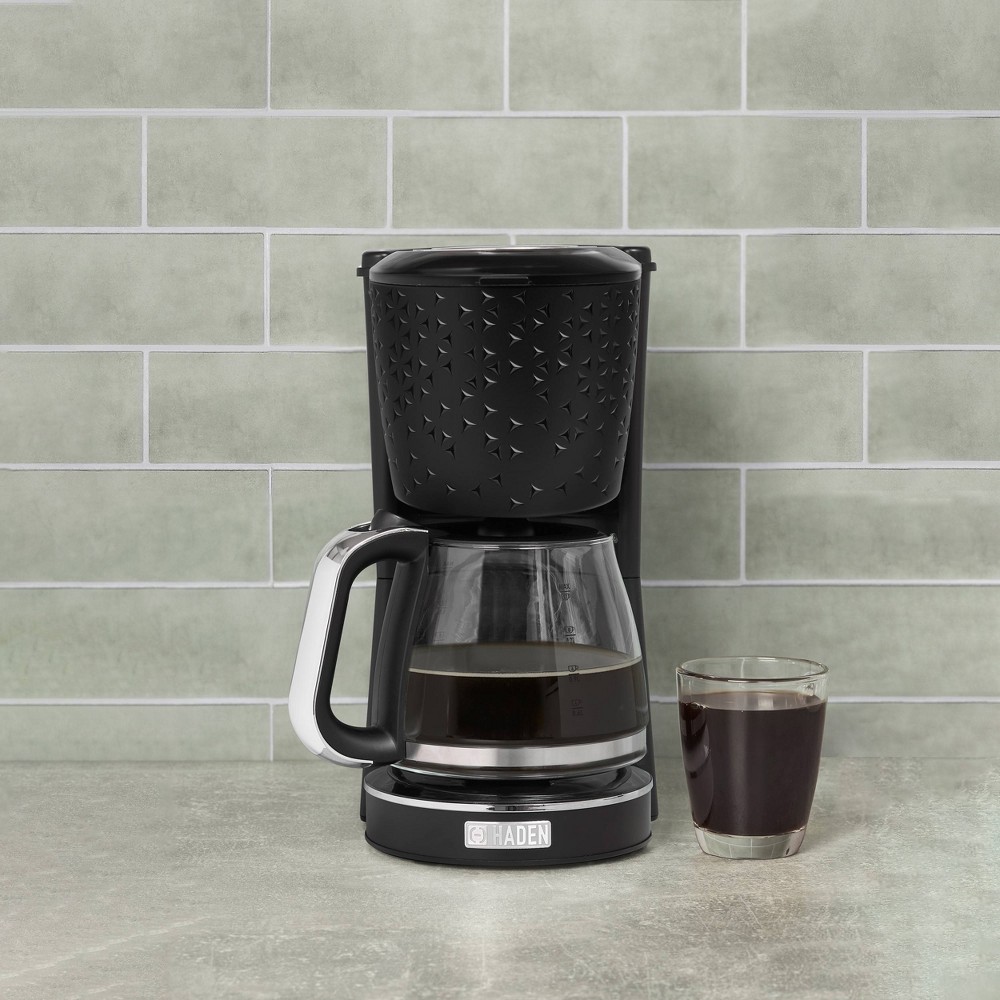 Photos - Coffee Maker Haden Starbeck 10c Drip  Black and Chrome 